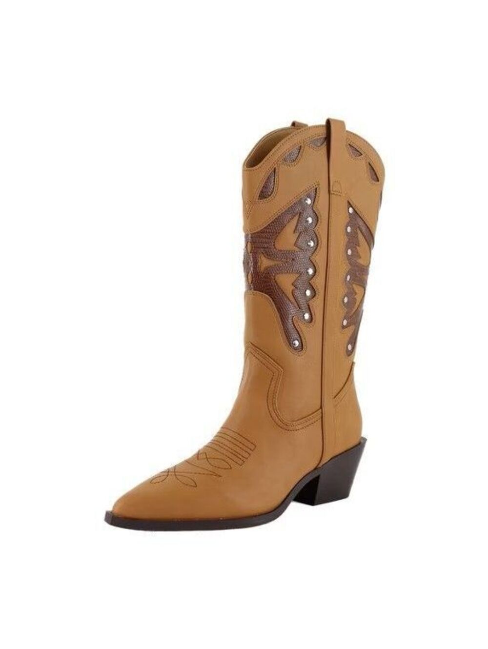 Madden Girl Saloonn Women's Boots Natural Brown 7.5 ($100)